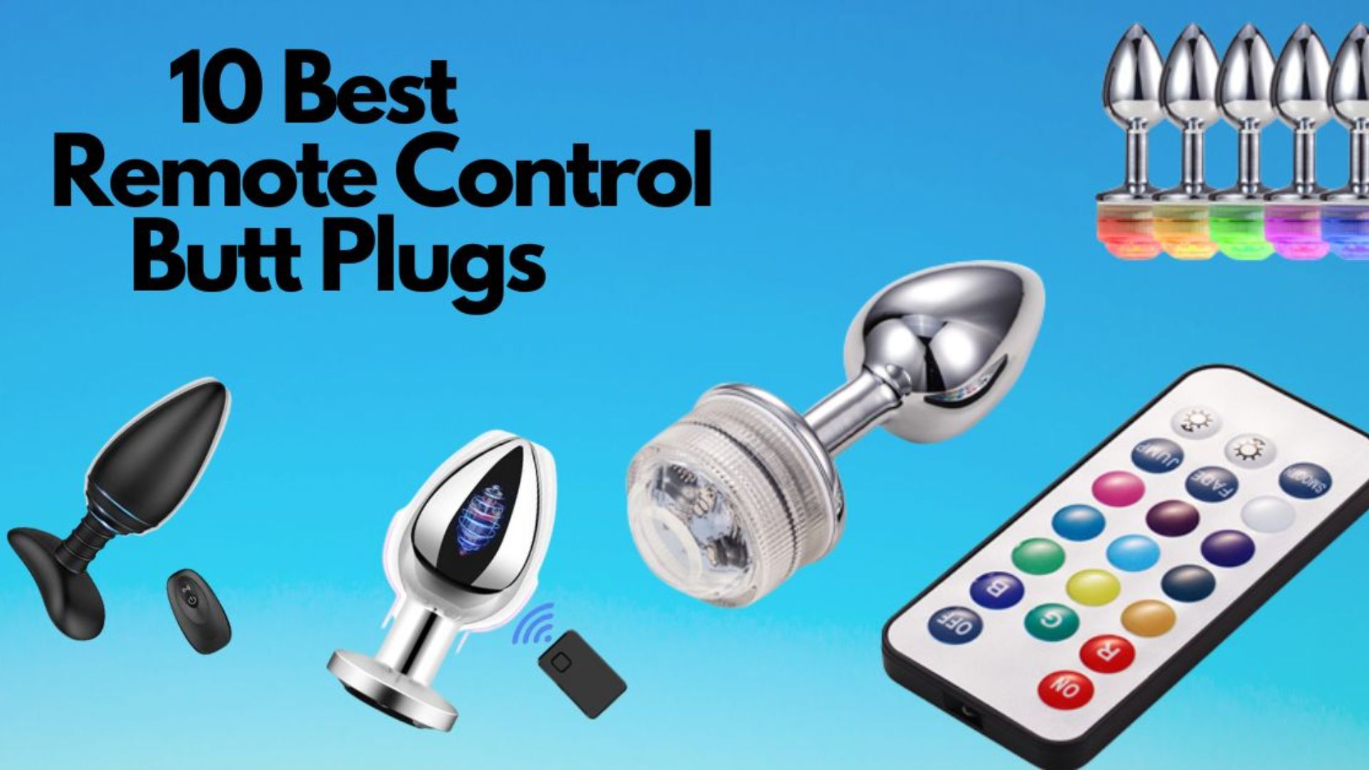 10 best Remote Control Butt Plugs