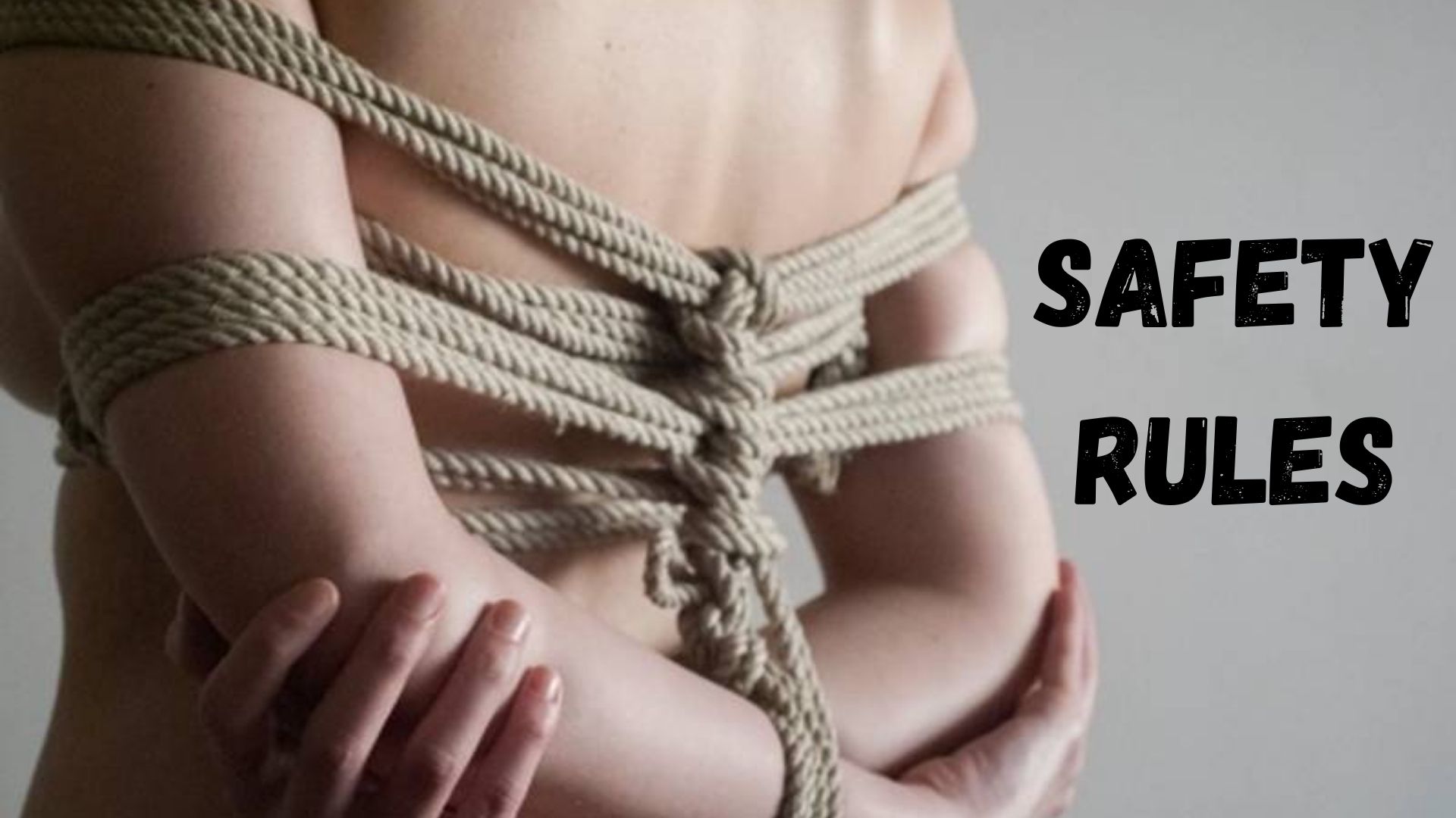 Safety Rules for Rope Play