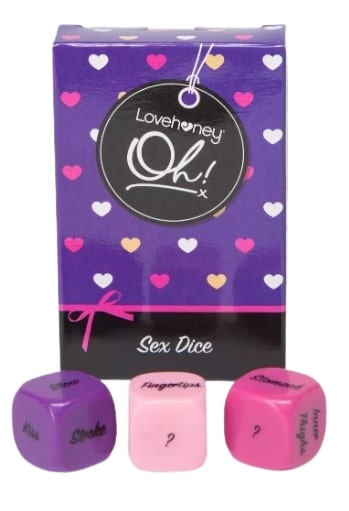 Lovehoney Oh! Foreplay Dice (3 Pack)