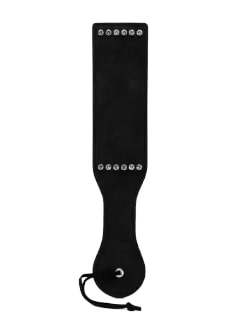  Ouch! Faux Leather Diamond Studded Paddle