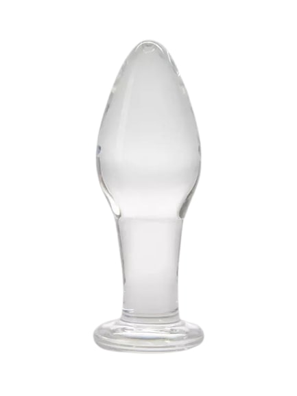 The Lovehoney Pure Pleasure Sensual Glass Butt Plug