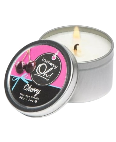 Lovehoney Oh! Cherry Massage Candle 2.1oz