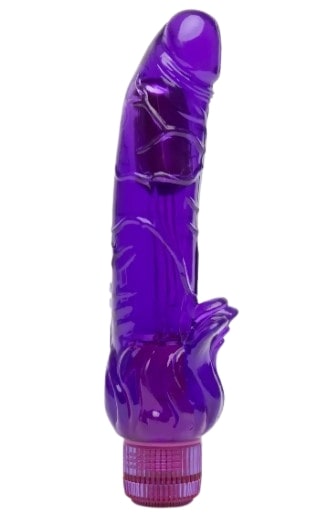 Lovehoney Triple Tickler Realistic Purple G Spot Dildo Vibrator 5.5 inch